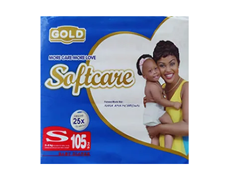 Softcare Classic Gold (Jumbo Small, S105 Pcs) x 3